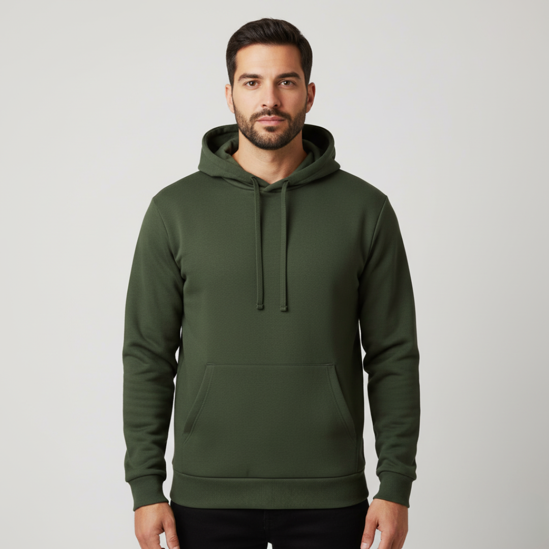 Lukasz | Bluza z Kapturem Męska